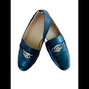 Tommy Hilfiger Womens  Cozte black loafers 8.5 casual flats slip on